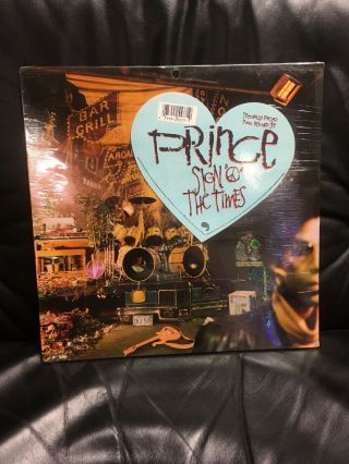Rare Still Prince Sign O The Times Orig.  1987 12 " Double Vinyl Record Lp