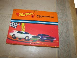 1967 Red Line Hot Wheels 24 Car Collector 