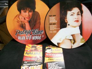 Patsy Cline - Walkin After Midnight Picture Disc Lp Honky Tonk Merry Go Round