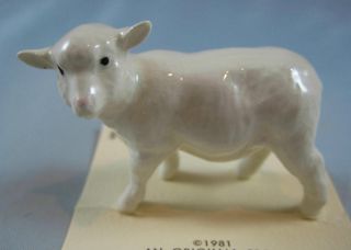 Hagen Renaker Miniature Made In America Sheep Ewe Retired