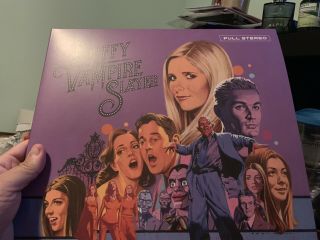 Once More With Feeling Buffy Vampire Slayer Blue Variant Vinyl
