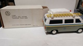 Vintage Official Bell System Telephone Truck Bank 1358