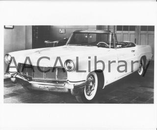1956 Lincoln Continental Mark Ii Convertible Coupe,  Factory Photo (ref.  53701)