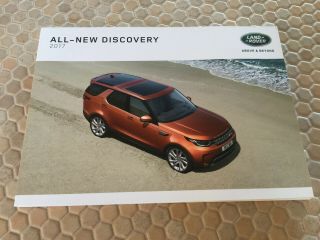 Land Rover Discovery Prestige Sales Brochure 2017 Usa Edition