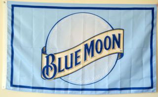 Blue Moon Beer Banner Flag 3 