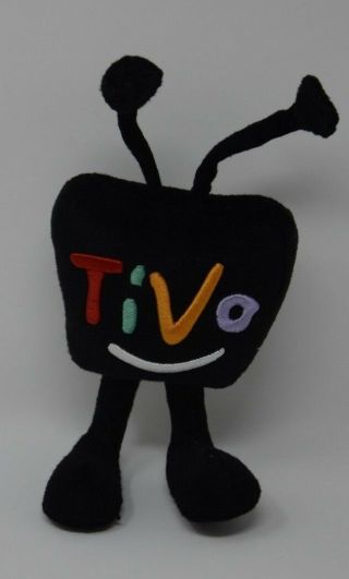 Rare Vintage Tivo Plush Stuffed Television Tv Mascot Logo Plush Toy Promo