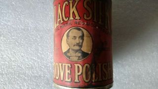 Black Silk Stove Polish 6 Oz.  Tin