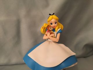 Disney Alice in Wonderland Floating w/ her cat Dinah Japan SEGA Figure Cute 5