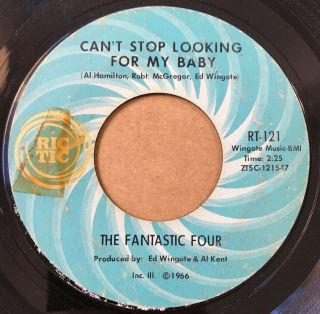 Northern Soul 45 The Fantastic Four I Can 