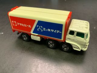 Vintage Tomica Tomy Japan Diecast Fuso Truck Series No 7
