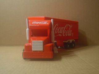 Coca Cola Collectible Wooden Semi Truck Choo Choo Connections Trinket Box 2