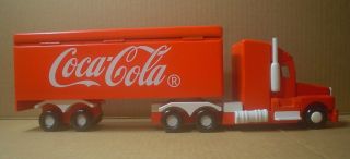Coca Cola Collectible Wooden Semi Truck Choo Choo Connections Trinket Box 3