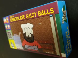 South Park Chef ' s ACTUAL Chocolate Salty Balls Official Comedy Central 1999 RARE 3
