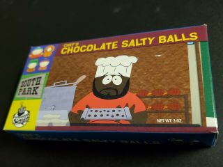 South Park Chef ' s ACTUAL Chocolate Salty Balls Official Comedy Central 1999 RARE 4