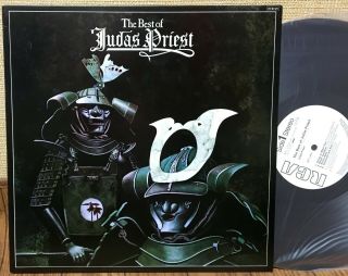 Judas Priest The Best Of Judas Priest Japan White Label Promo Lp Rca Rpl - 2132