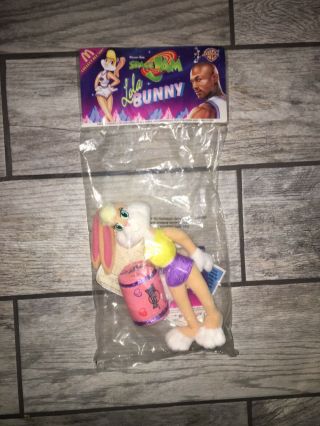 Looney Tunes 1996 Space Jam McDonald ' s Plush Lola Bunny Toy 9 