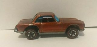 1969 Mattel Hot Wheels Mercedes 280sl (red Line) Copper (hk) Sharp Car