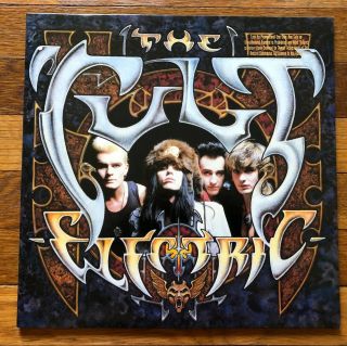 The Cult Electric Rare Promo Issue Vinyl Lp 
