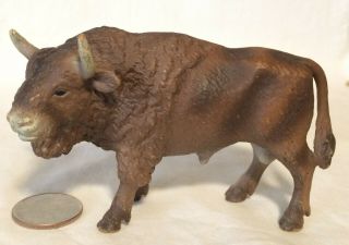 Schleich Wisent European Buffalo Retired 2002 Animal Figure Toy 14251 Rare