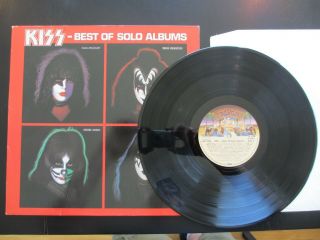Kiss - Best Of The Solo Albums Lp 1979 German 1st Pressing Vinyl Record