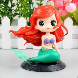 Q posket Characters girl Princess Little Mermaid PVC figure 2