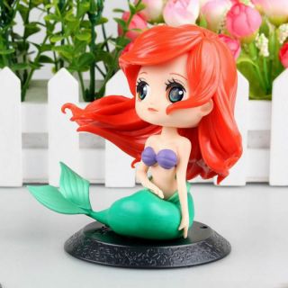 Q posket Characters girl Princess Little Mermaid PVC figure 3