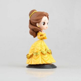 Q posket Characters girl Princess Beauty and Beast Belle PVC figure 2