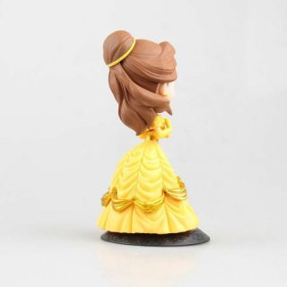 Q posket Characters girl Princess Beauty and Beast Belle PVC figure 3
