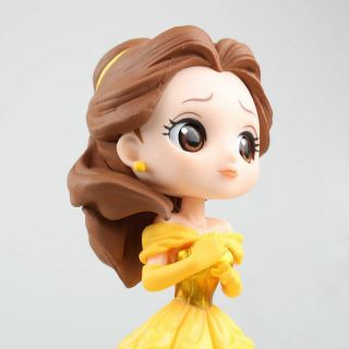 Q posket Characters girl Princess Beauty and Beast Belle PVC figure 4