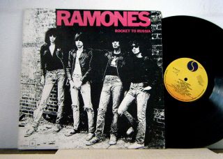 Ramones Lp Rocket To Russia 1977 Sire Spain Press Punk