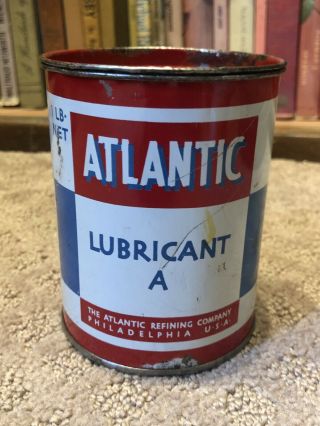 Vintage Atlantic 1 Lb.  Can Lubricant A