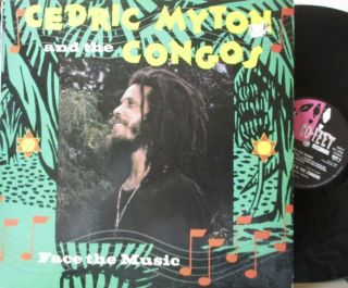 Cedric Myton & The Congos - Face The Music Vinyl Lp