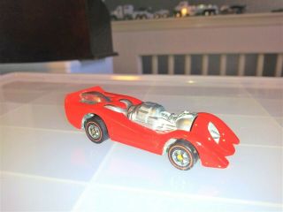 1970 Hot Wheels Redlines Jet Threat In Red.  Made In Hong Kong.
