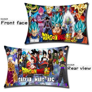 21 " Anime Dragon Ball Z Pillow Case Cover Dakimakura Bed Headrest Mini Gift Hx5