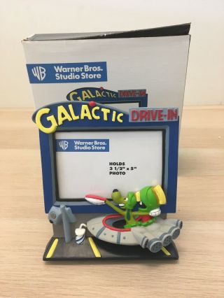 Very Rare Vtg Marvin The Martian Galactic Drive - In Picture Frame Mm