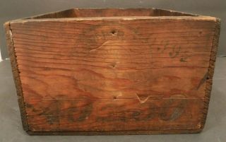 Wooden Cal Pack Del Monte Prunes Fruit Box Crate Storage Decor Crate 4