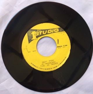 Dandy Vp Reggae Artist " The Hi Teens " ‎presents " Hey You " Records Vinyl Cd