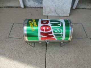 Vtg Mountain Dew Can Bbq Grill - Mt Dew