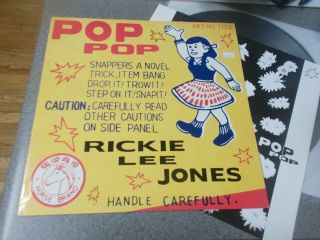 Rickie Lee Jones Pop Pop 1991 German Import On Geffen