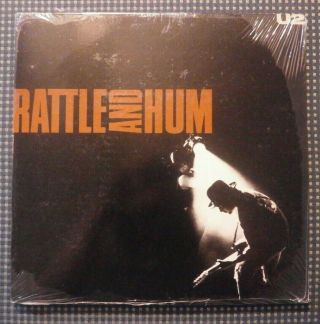Rare Still U2 Rattle And Hum Orig.  1988 12 " Double Vinyl Lp Bono Gate Fold