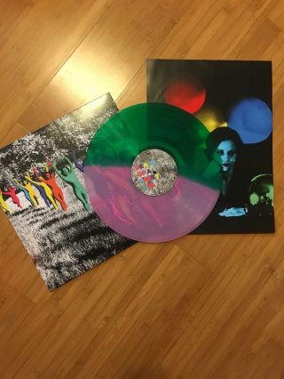 Tv Girl - Death Of A Party Girl Green Pink Split Color Vinyl Lp X/500 Limited
