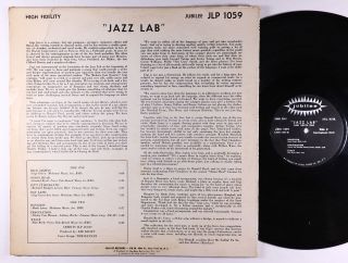 Gigi Gryce & Donald Byrd - Jazz Lab LP - Jubilee - JGM 1059 Mono 2