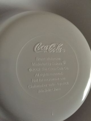 Coca Cola Collectible Melamine Chip And Dip Bowl 3
