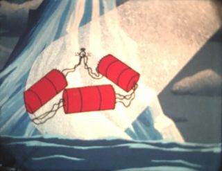 Vintage 1966 Superman “The Deadly Icebergs” 16mm Film Cartoon 4