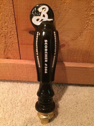 Brooklyn Brewery Scorcher 366 Brewmaster Reserve Beer Tap Handle Pull Black