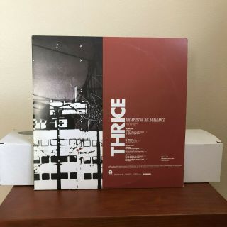 Thrice - The Artist In The Ambulance,  2lp Black Vinyl Gatefold -