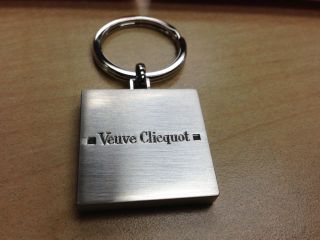 Vcp Veuve Clicquot Ponsardin Keychain Signature Yellow Rare