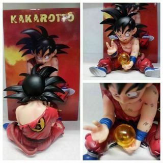 Dragon Ball Kid Goku Wounded War Small Kakarotto Gk Resin Figure No Box