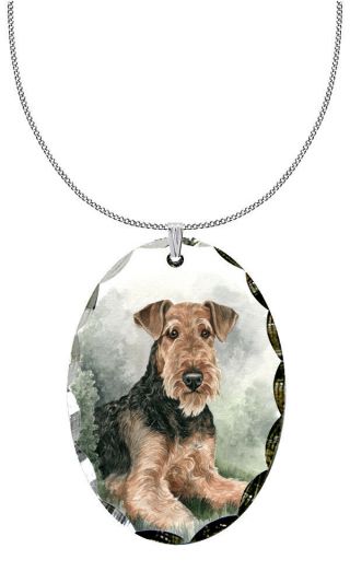Airedale Terrier Pendant / Necklace