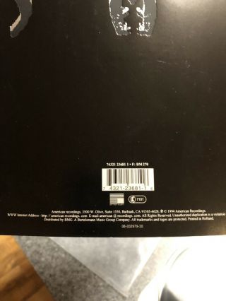 DANZIG IV LP VINYL 1994 American Recordings Hard To Find Rare. 5